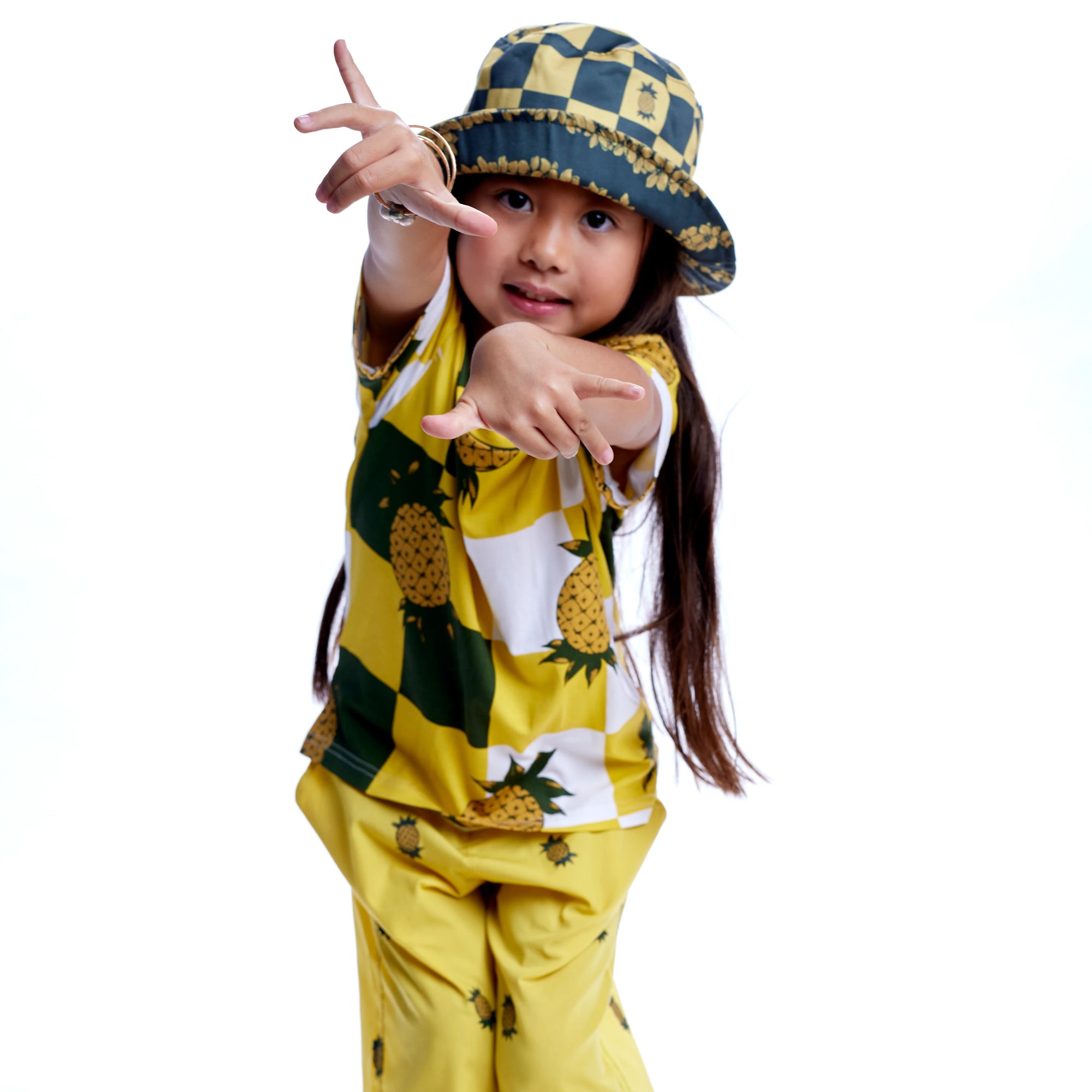 Pineapple Day Keiki Bucket Hat