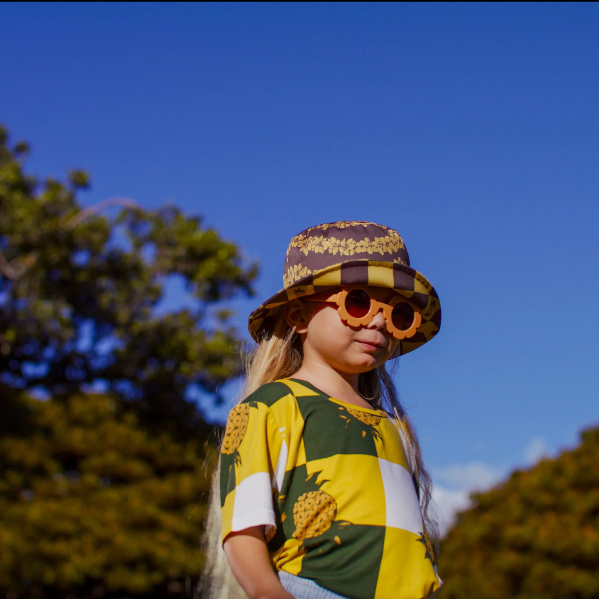 Pineapple Day Keiki Bucket Hat