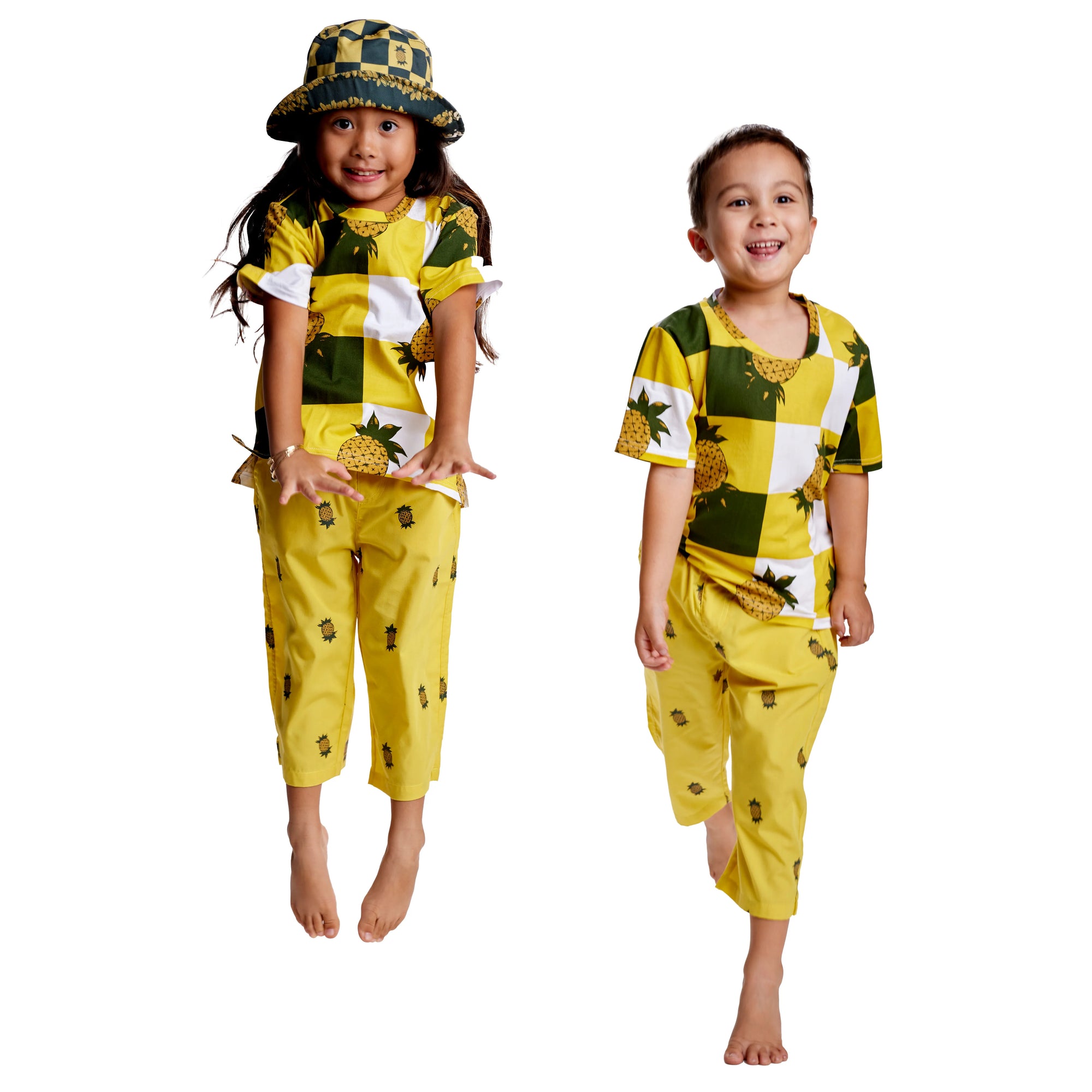 Pineapple Day Keiki Play Pants