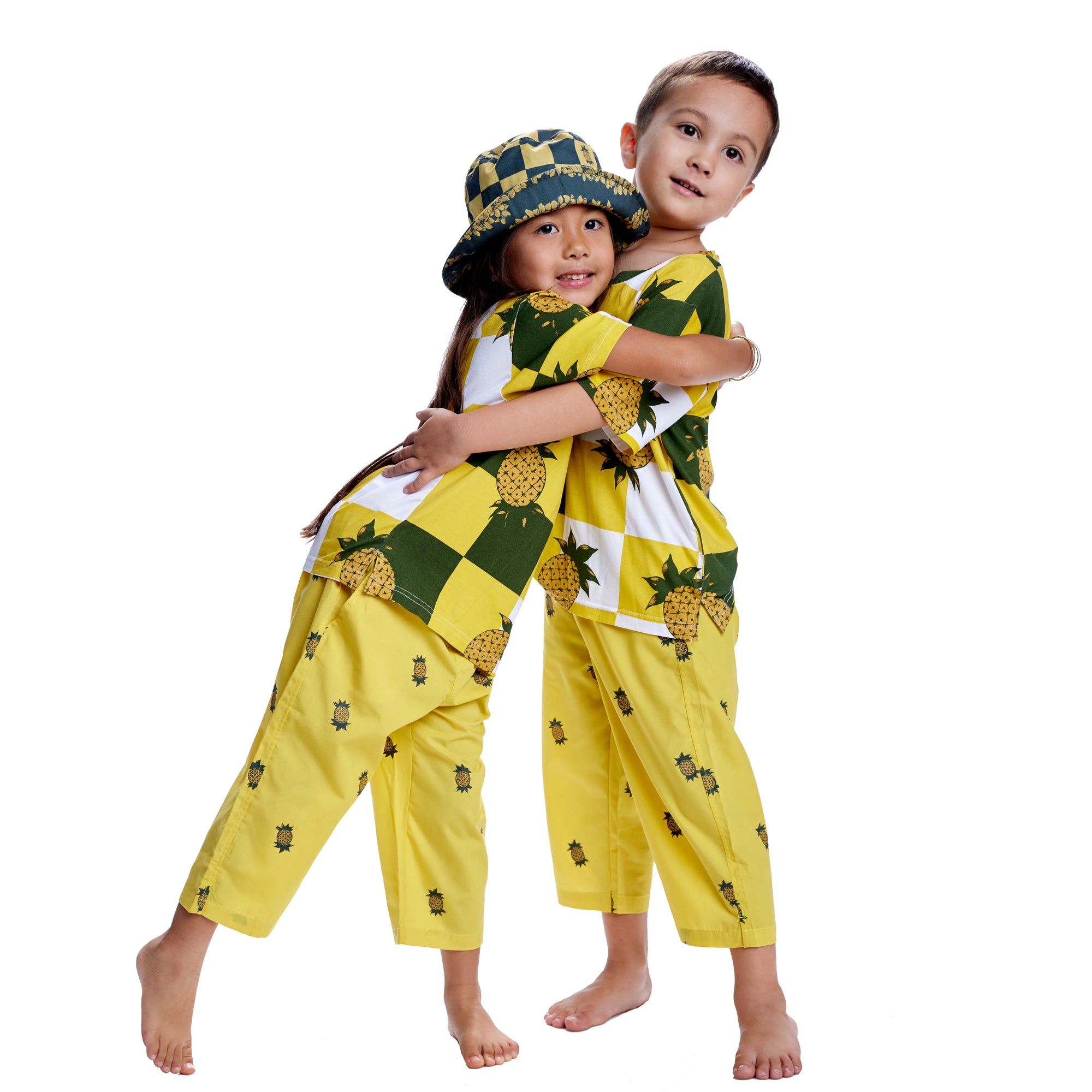 Pineapple Day Keiki Play Pants