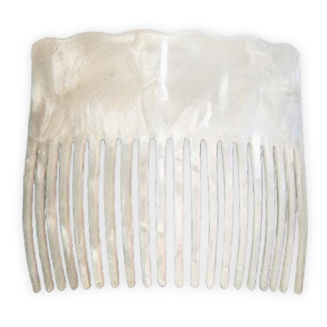 Pop-Up Mākeke - Aloha Hula Supply - Imitation Turtle Comb - White