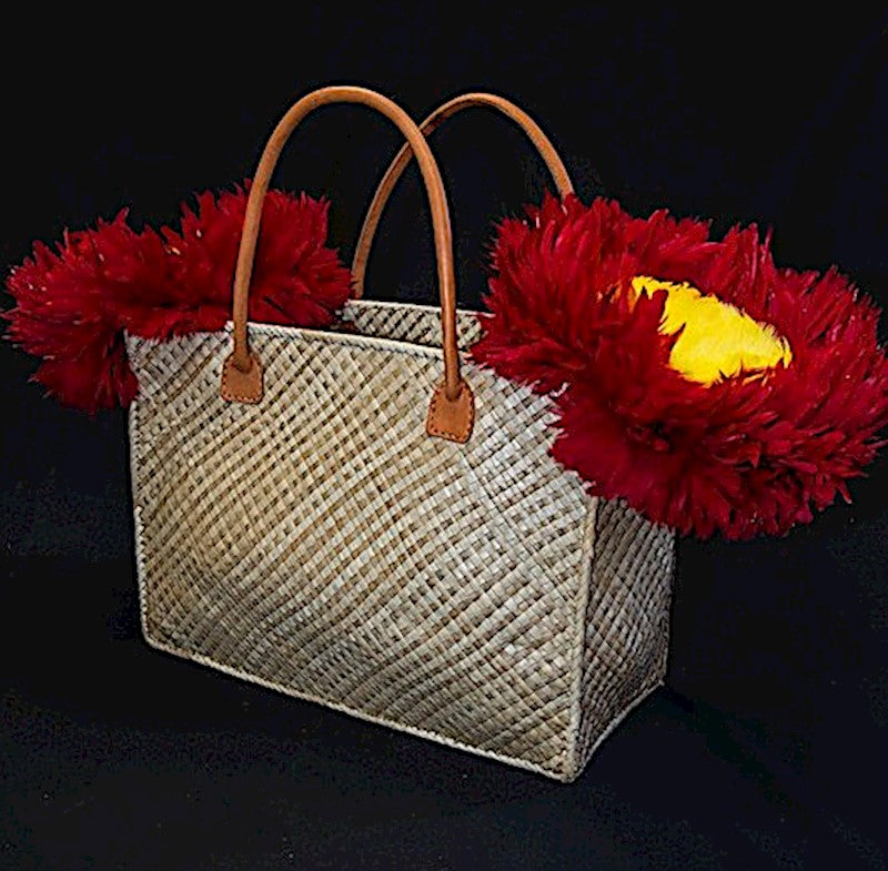 Lauhala Hula Bag