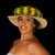 Pop-Up Mākeke - Aloha Hula Supply - Pāpale Piko'ole - Medium Brim - In Use