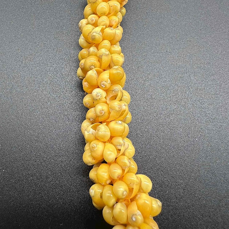 Pikake Shell Lei - Yellow