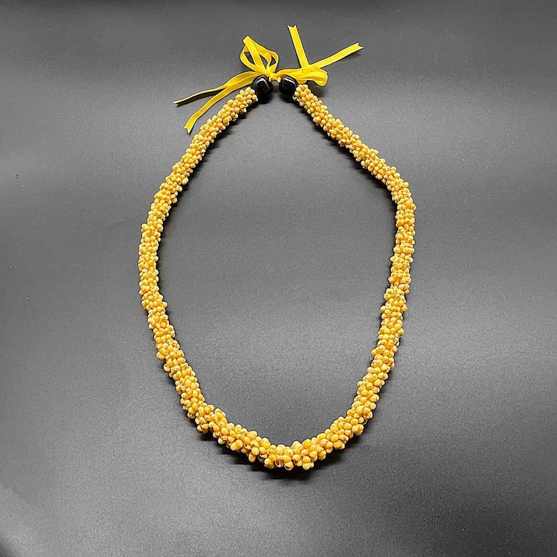Pikake Shell Lei - Yellow