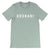 Pop-Up Mākeke - Aloha Ke Akua Clothing - Ho‘onani Men's Short Sleeve T-Shirt - Heather Sage - Front View