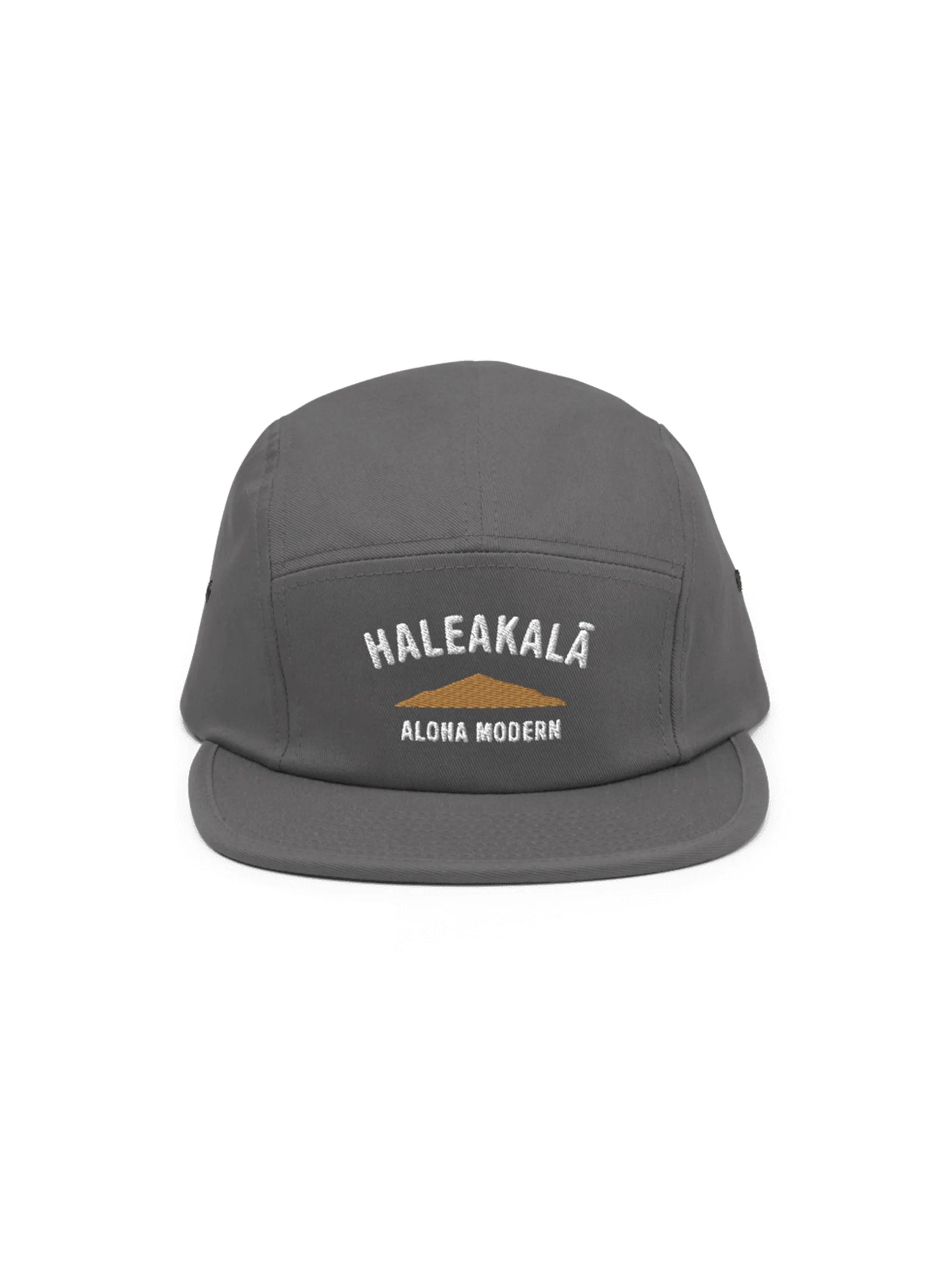 Pop-Up Mākeke - Aloha Modern - Haleakalā 5-Panel Cap - Front View