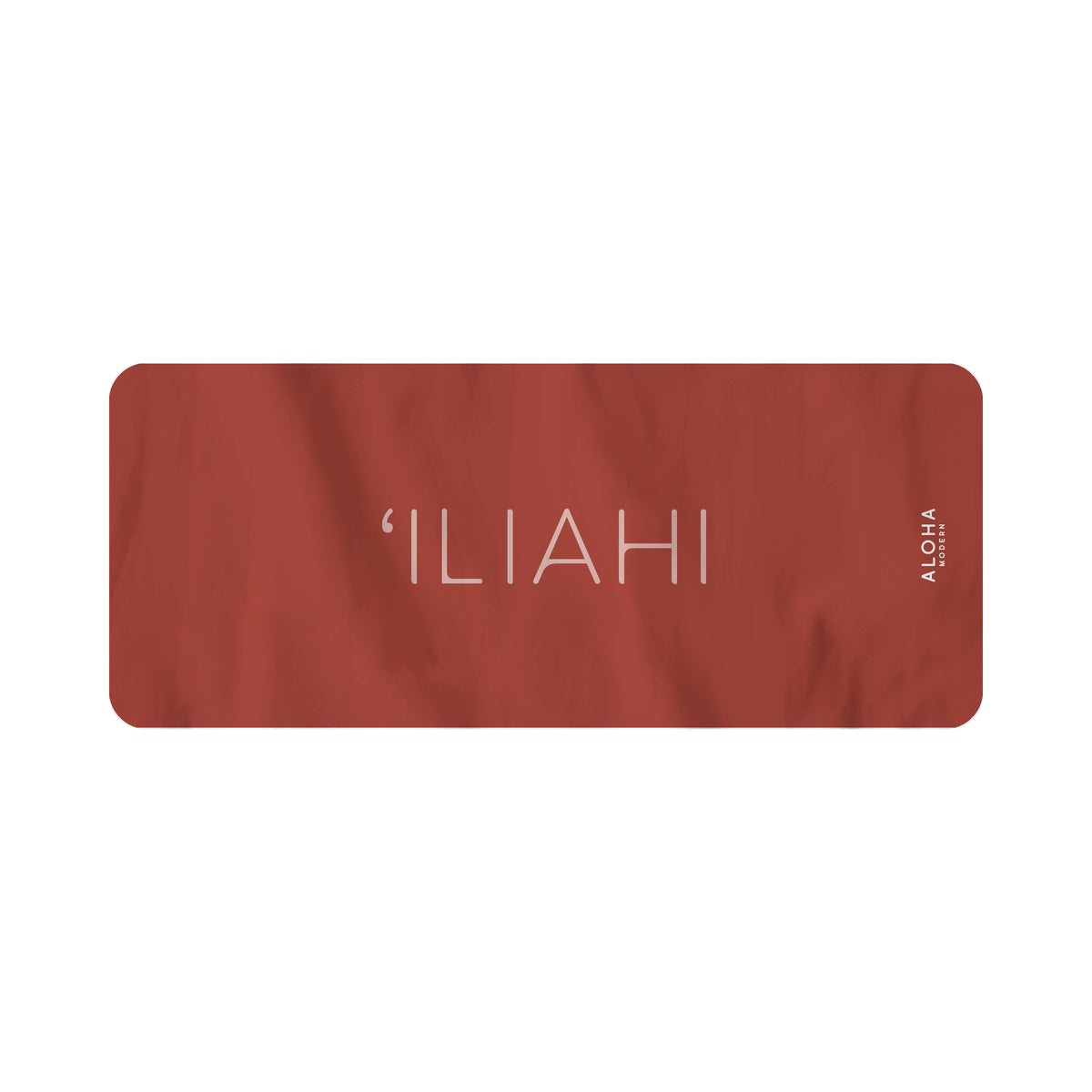 Pop-Up Mākeke - Aloha Modern - Iliahi Microfiber Towel - Back View