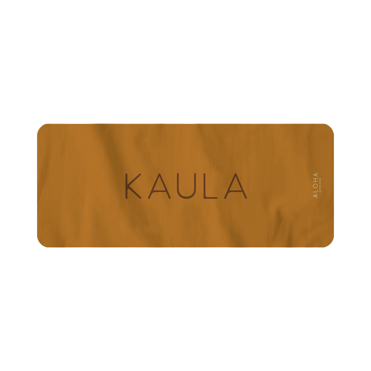 Pop-Up Mākeke - Aloha Modern - Kaula Microfiber Towel - Back View