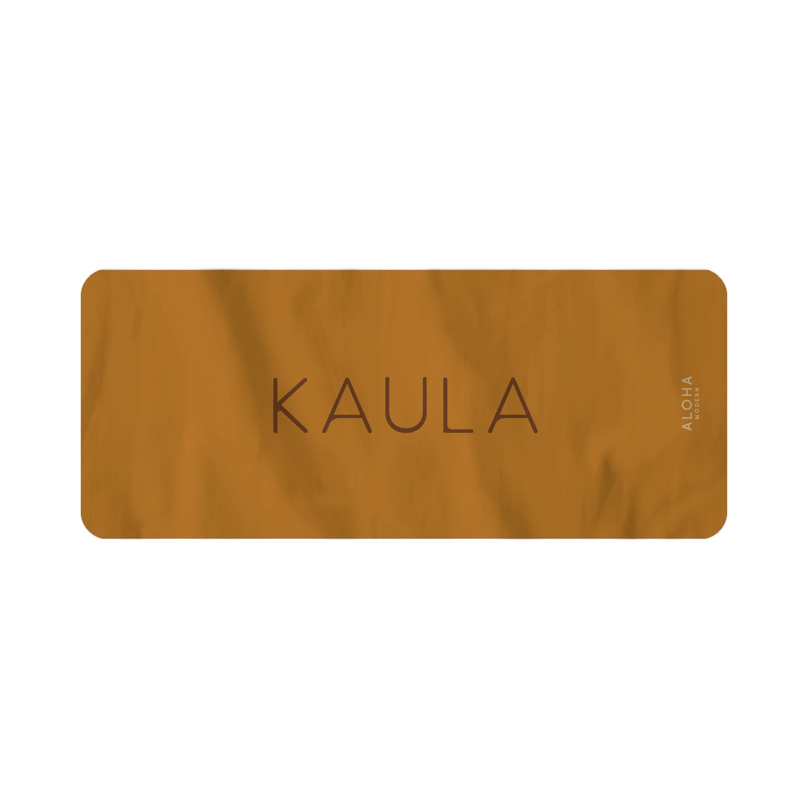 Pop-Up Mākeke - Aloha Modern - Kaula Microfiber Towel - Back View