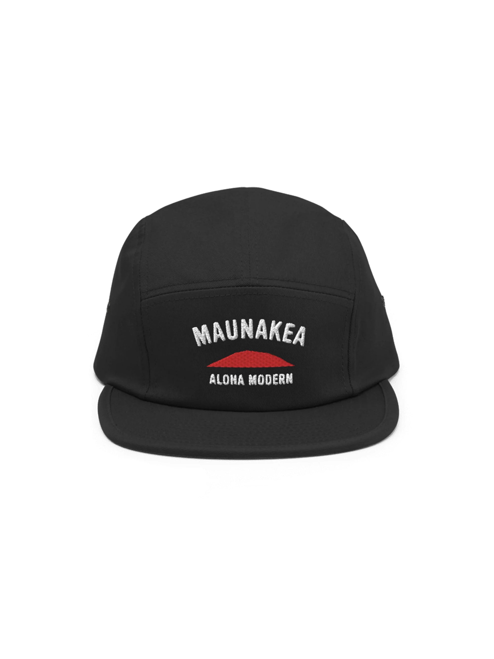Pop-Up Mākeke - Aloha Modern - Maunakea 5-Panel Cap - Front View