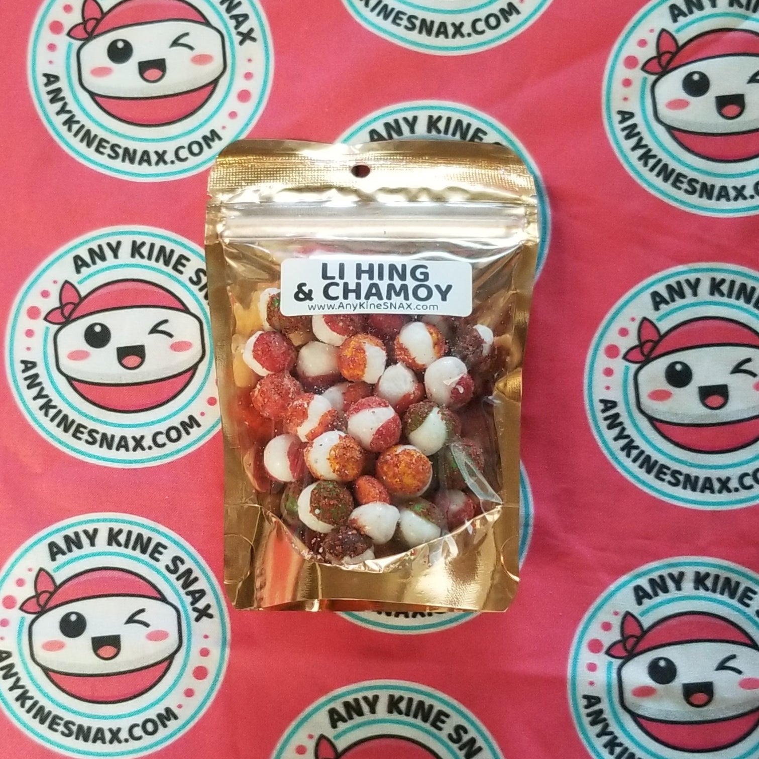 Pop-Up Mākeke - Any Kine Snax - Freeze Dried Li Hing - Chamoy Snax