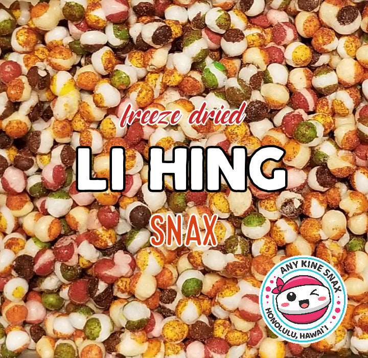 Pop-Up Mākeke - Any Kine Snax - Freeze Dried Li Hing Snax