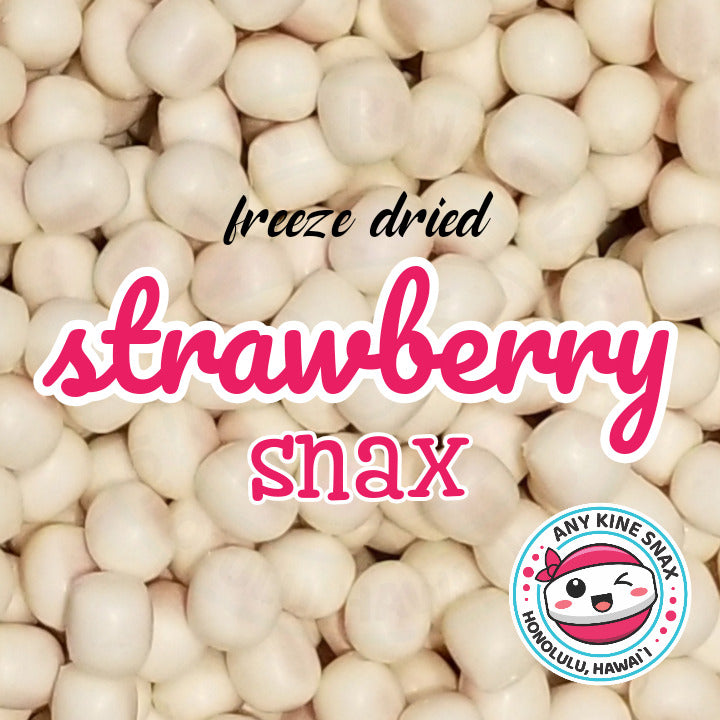 Pop-Up Mākeke - Any Kine Snax - Freeze Dried Strawberry Snax