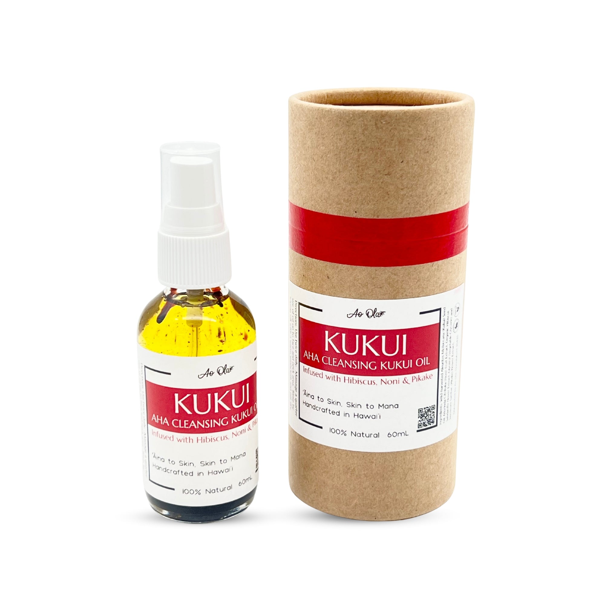 Pop-Up Mākeke - Ao Ola - Kukui Aha Cleansing Oil