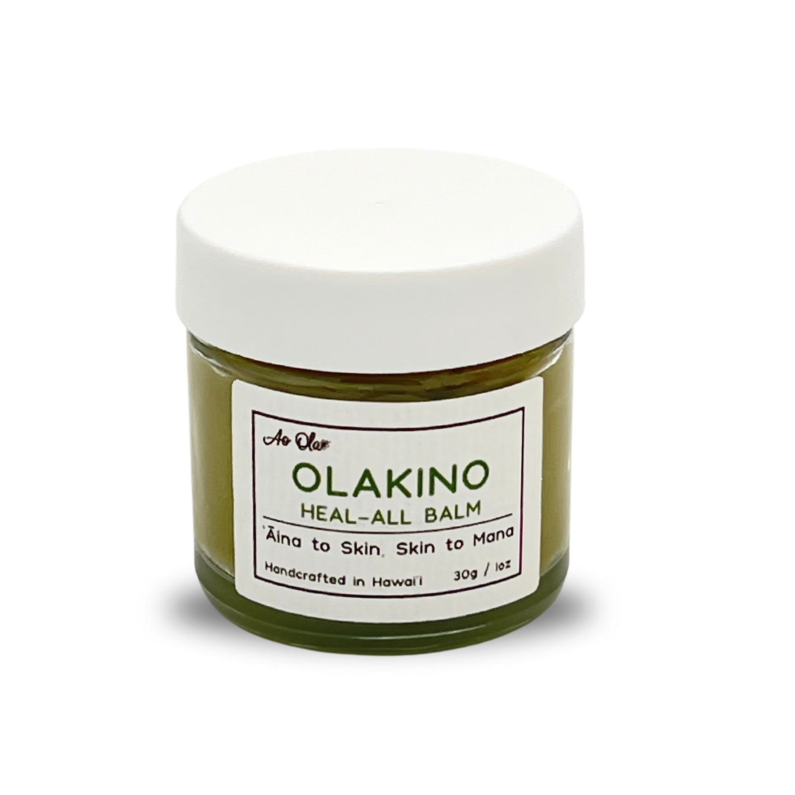 Pop-Up Mākeke - Botanica Skincare - Olakino Healing Balm - Front View