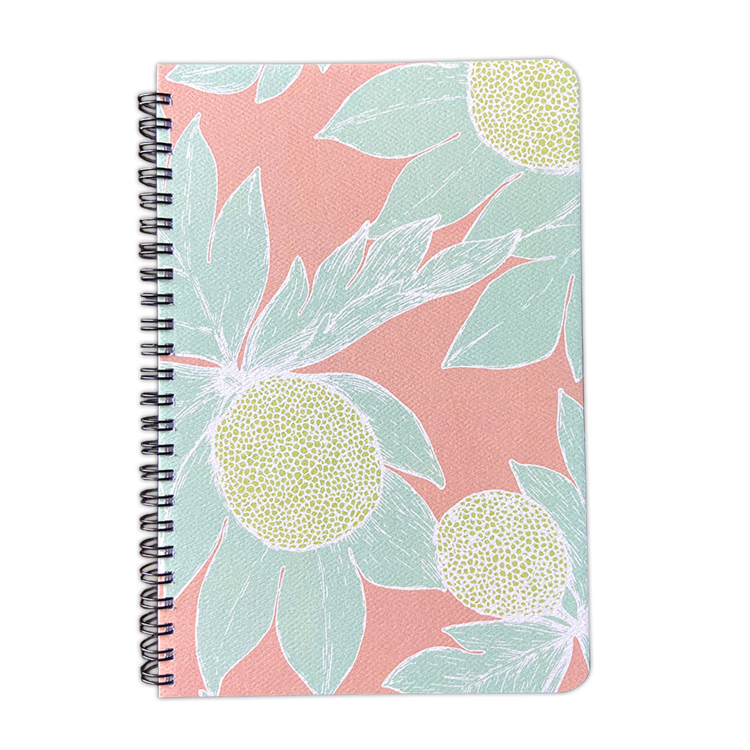 Pop-Up Mākeke - Bradley &amp; Lily - Ulu Spiral Notebook - Front View