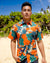 Pop-Up Mākeke - David Shepard Hawaii - Kaniakapūpū Lehua 'Alani Men's Aloha Shirt