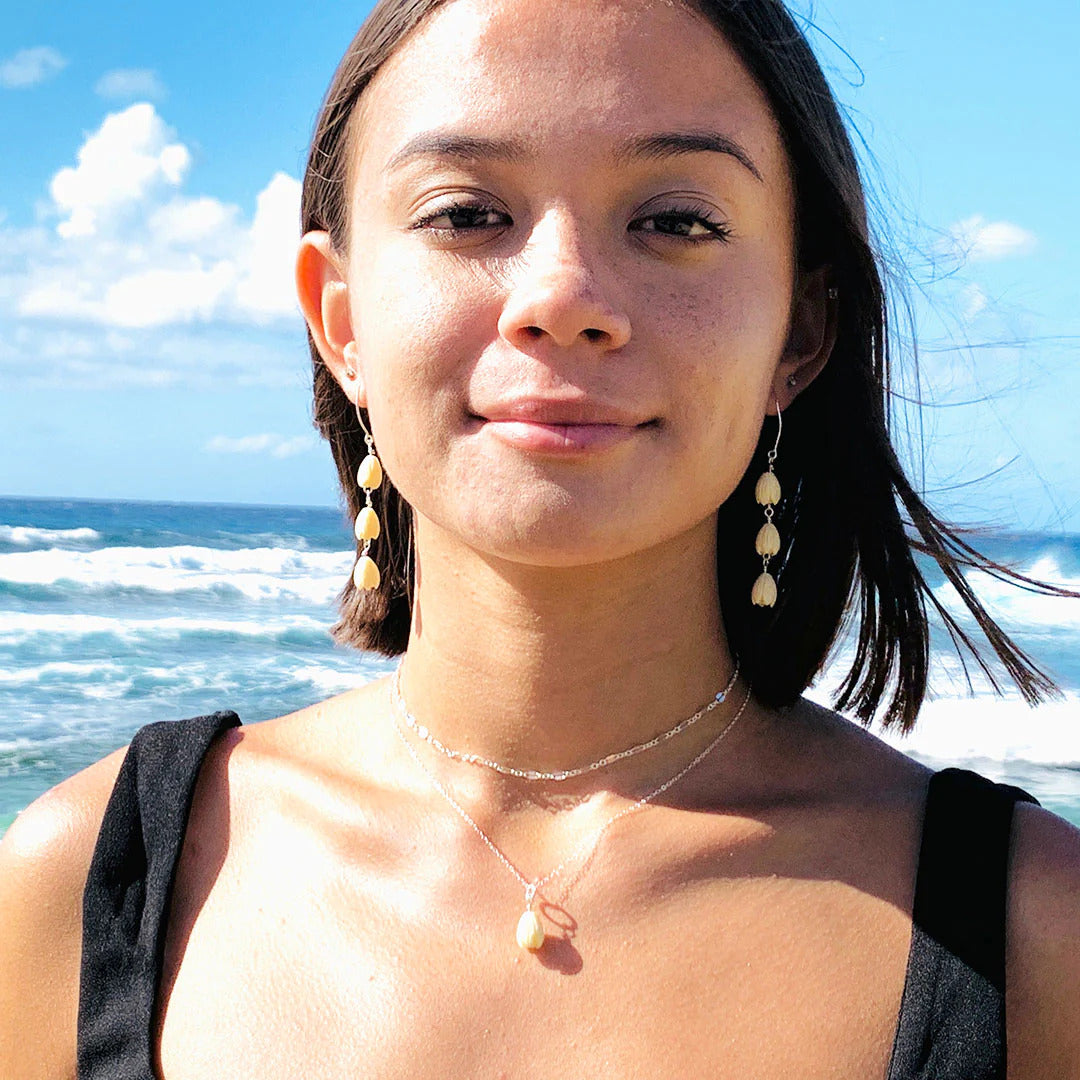 Pop-Up Mākeke - Debby Sato Designs - Pikake Sterling Silver Necklace (2)