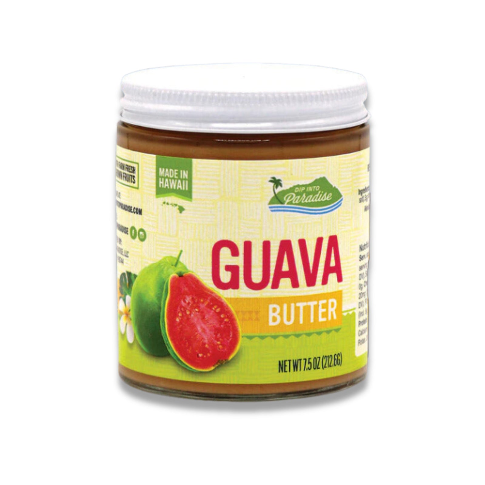 Pop-Up Mākeke - Dip Into Paradise - Guava Butter - Front View