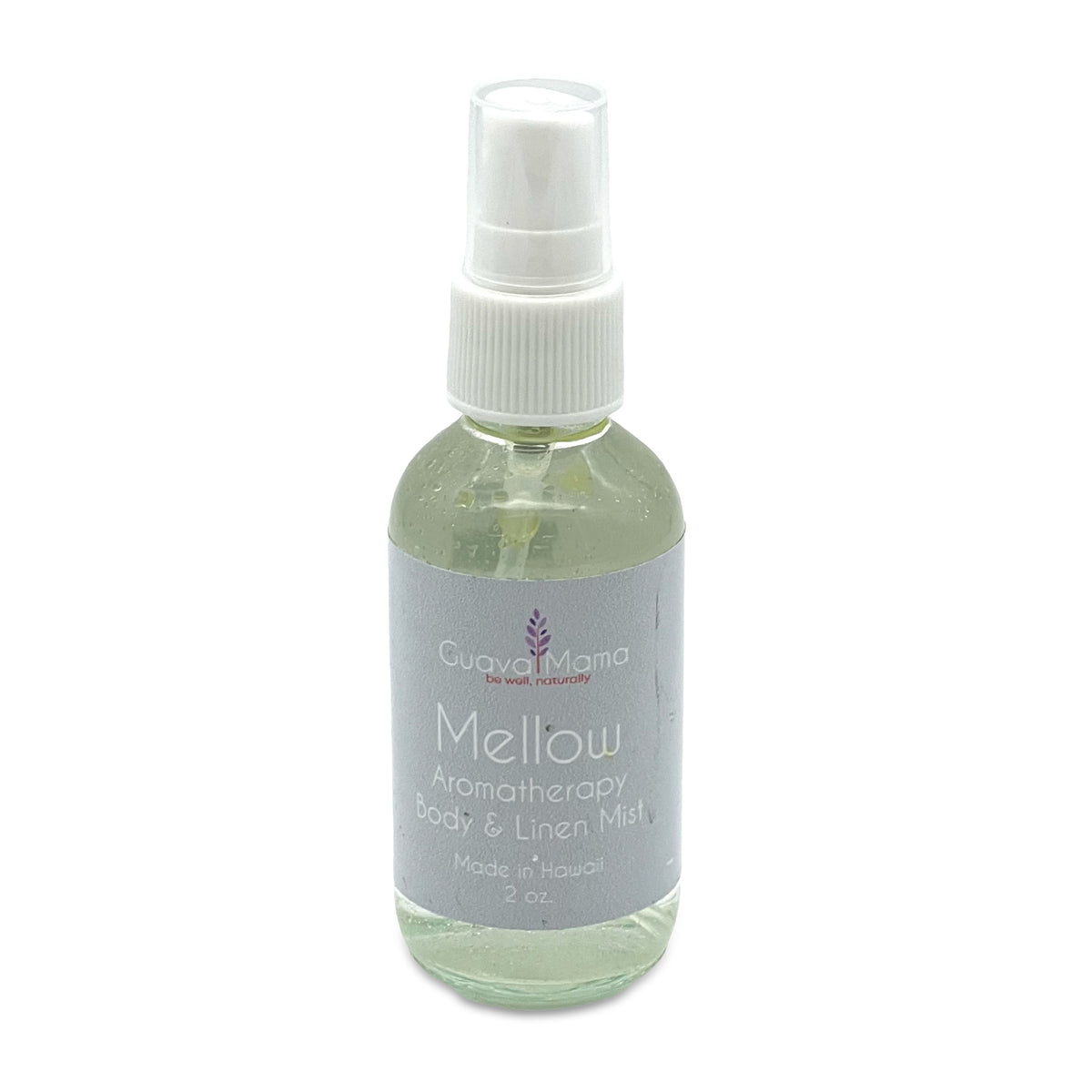 Pop-Up Mākeke - Guava Mama - Mellow Aromatherapy Linen &amp; Body Mist - Front View