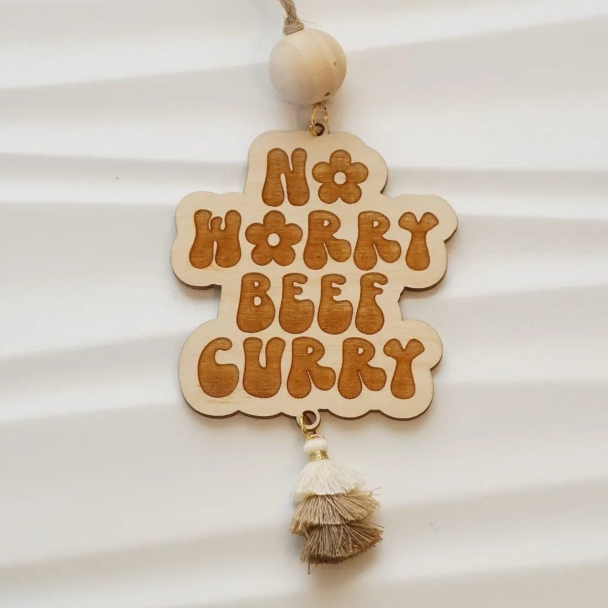 Pop-Up Mākeke - HI Darling Shop - No Worry, Beef Curry Car Charm