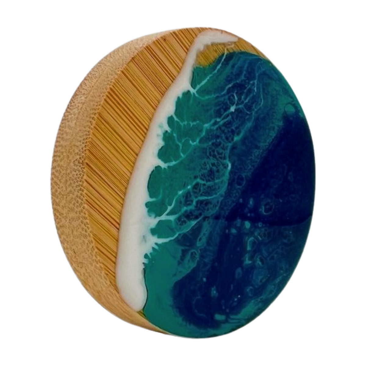 Ocean Resin Bamboo Magnet/Bottle Opener