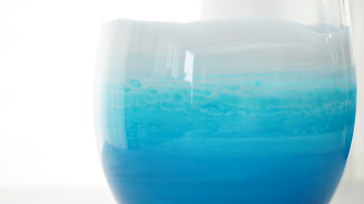 Ocean Resin Wine Glass