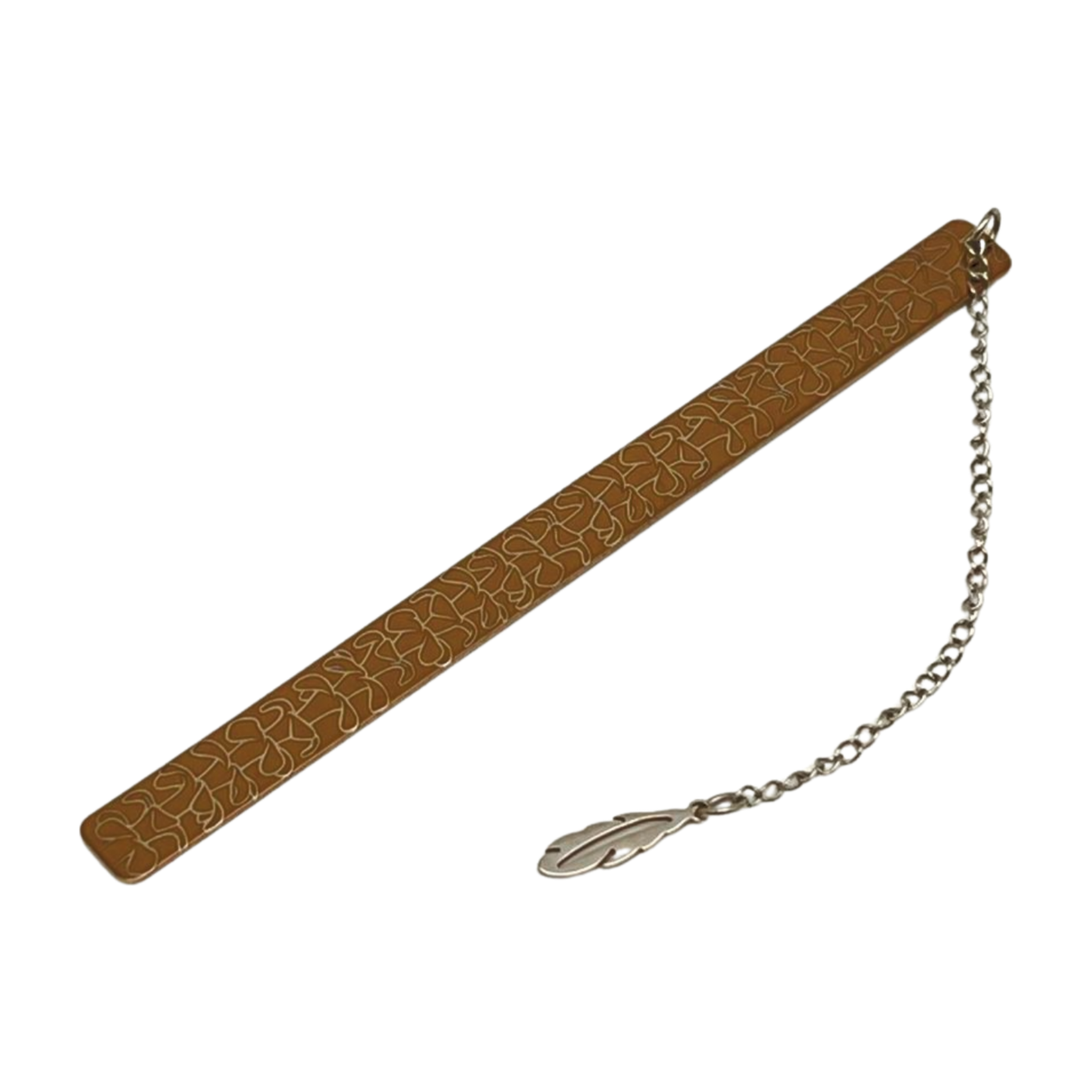 Rose Gold Stainless Steel Bookmark - Puakenikeni