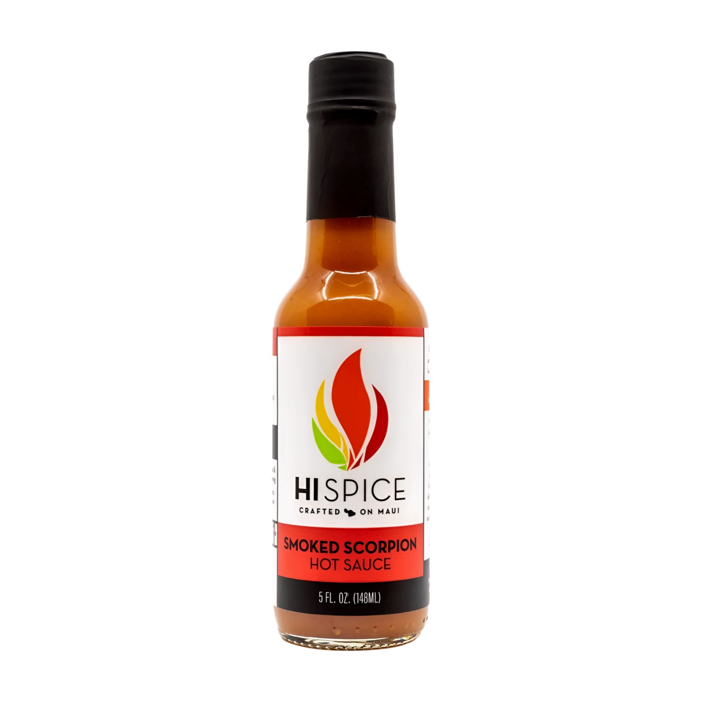 Pop-Up Mākeke - HI Spice - Smoked Scorpion Hot Sauce - Front View