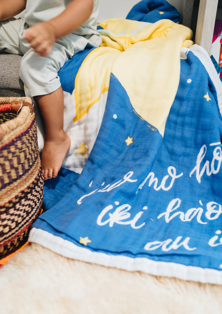 Pop-Up Mākeke - Haku Collective - Twinkle, Twinkle Little Hōkū Baby Quilt