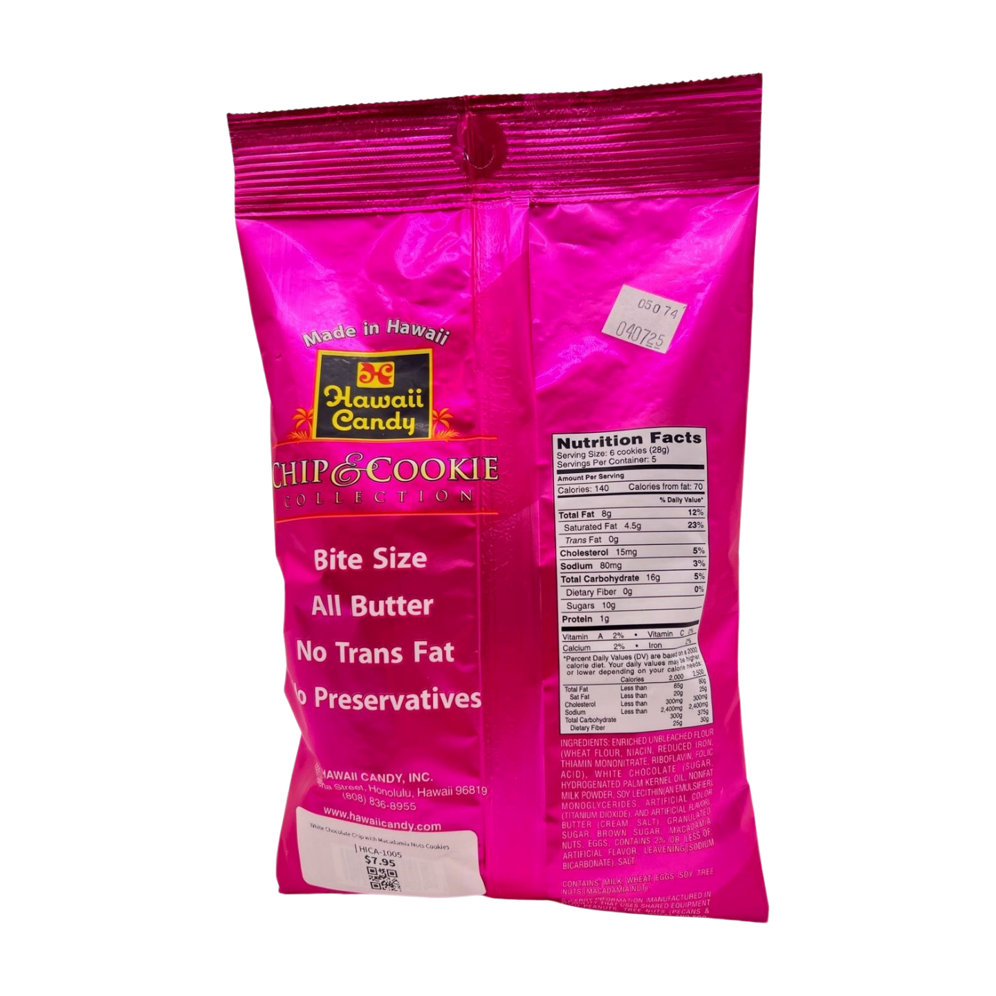 White Chocolate Chip with Macadamia Nuts Cookies