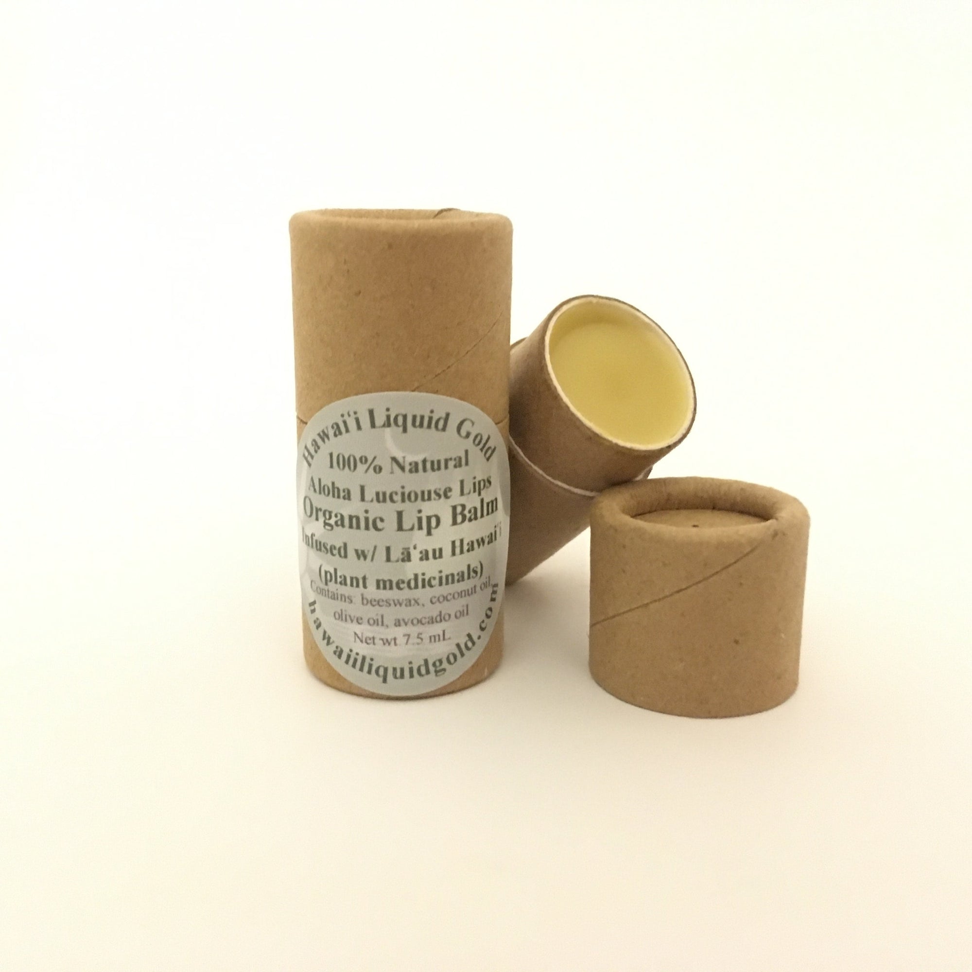 Aloha Luscious Lips Organic Balm - Contains No Essential Oils