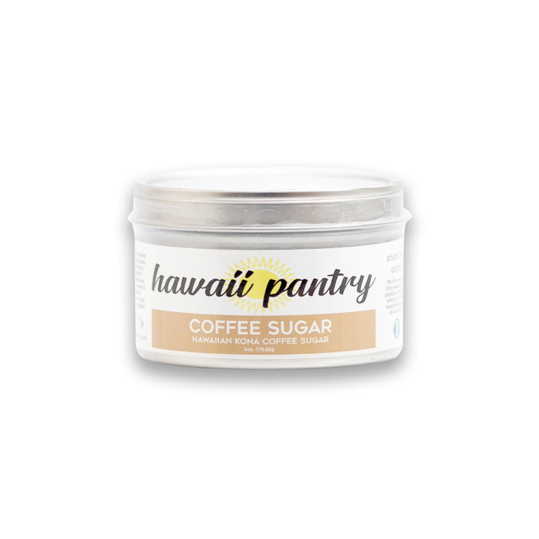 Pop-Up Mākeke - Hawaii Pantry - Hawaiian Kona Coffee Sugar - Front View