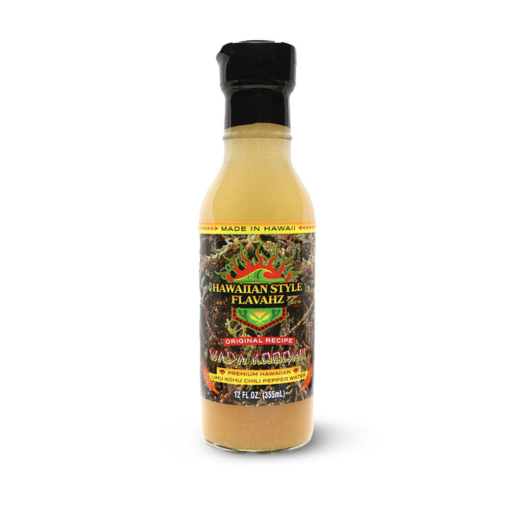 Pop-Up Mākeke - Hawaiian Style Flavahz - Wada Kooohu Chili Pepper Water