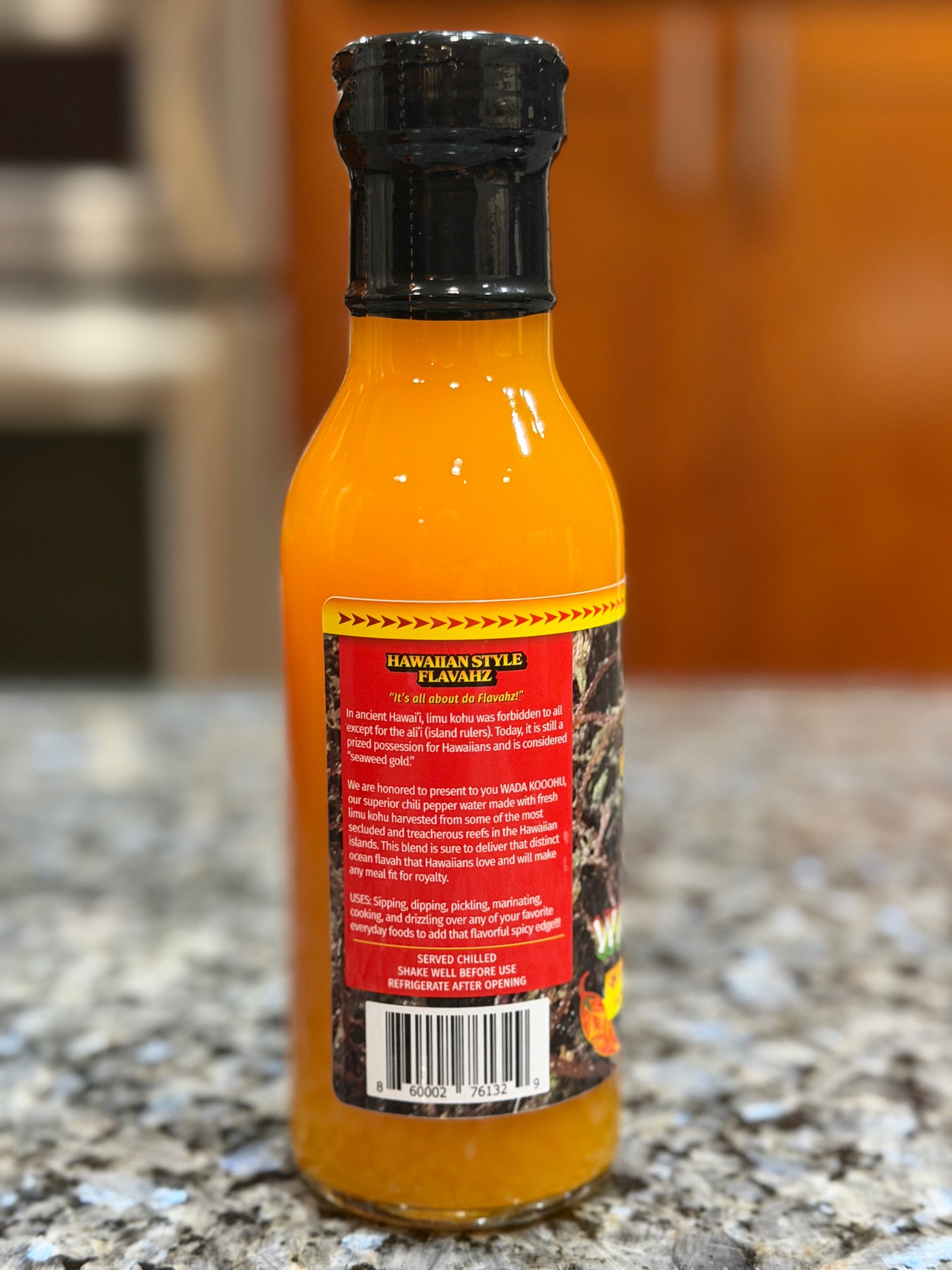 Wada Kooohu Hawaiian Chili Pepper Water