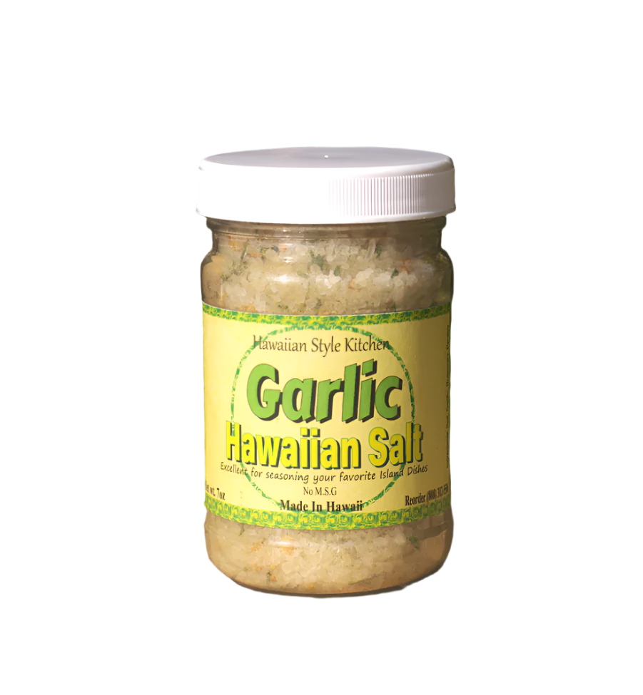 Pop-Up Mākeke - Hawaiian Style Kitchen - Garlic Hawaiian Salt - Small - Front View