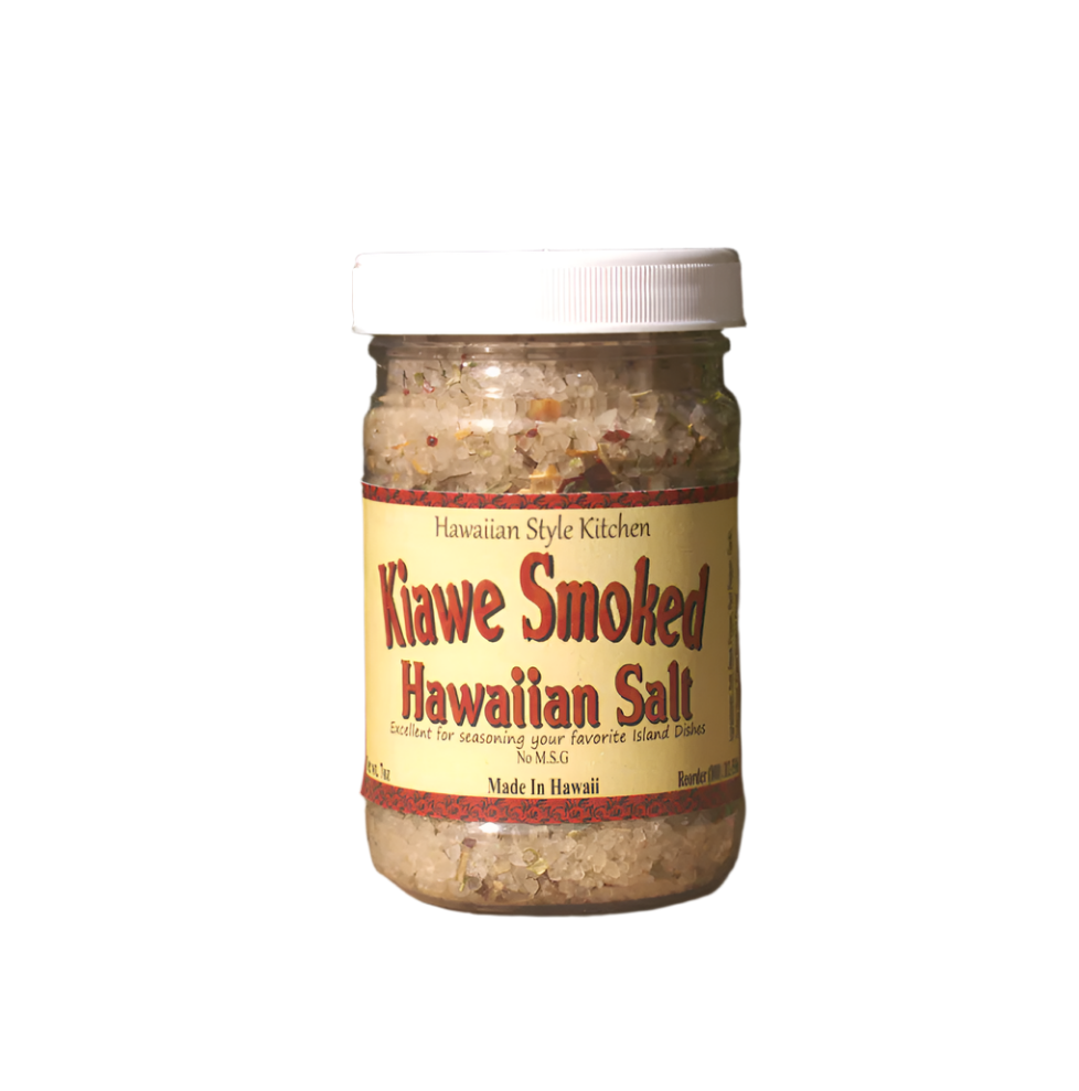 Pop-Up Mākeke - Hawaiian Style Kitchen - Kiawe Smoked Hawaiian Salt - Small - Front View