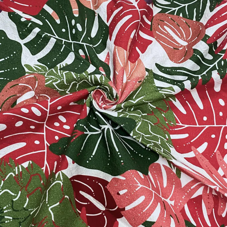 Multipurpose Tea Towel - Tropical Plants