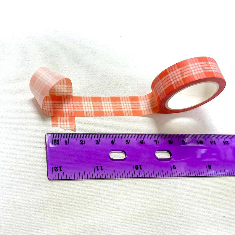 Palaka Washi Tape - Peach Orange