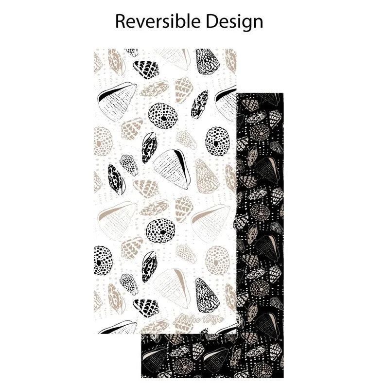 Reversible Beach Towel - Mixed Shells