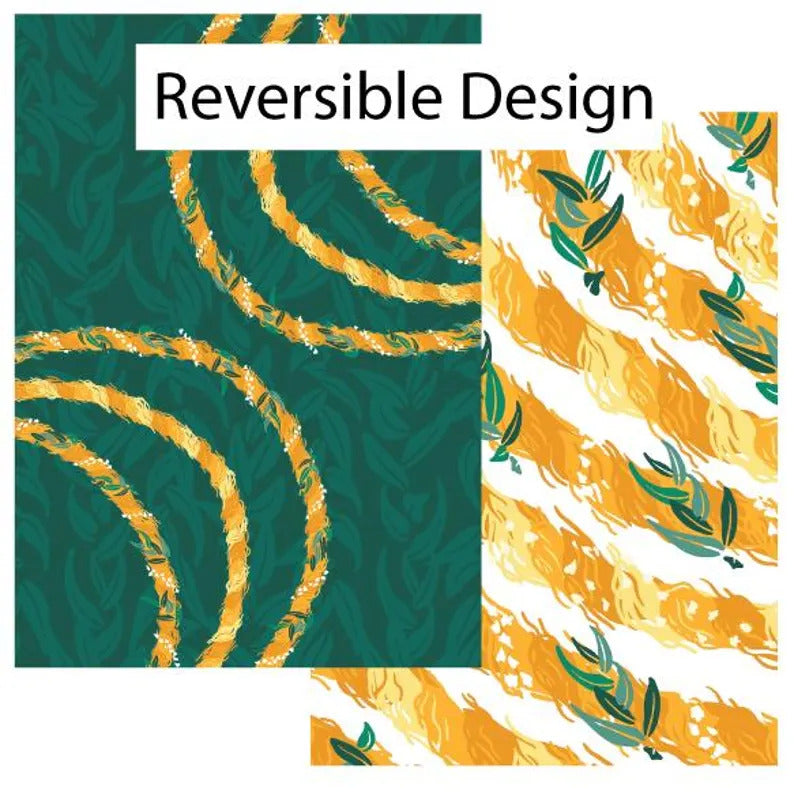 Reversible Hand Towel - Kaunaoa Lei