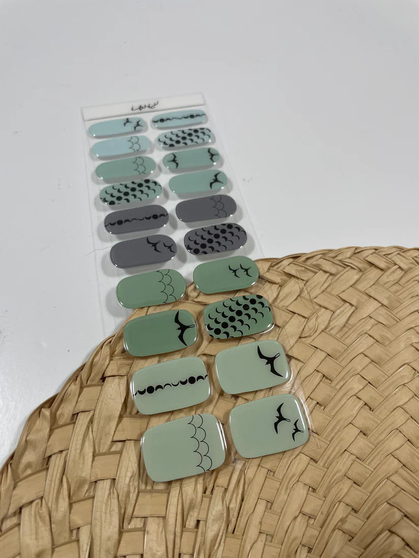 Pop-Up Mākeke - Iwi Nails - Gel Nail Strips - Nā Lako - Uliuli