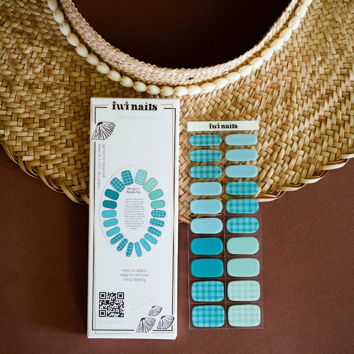 Gel Nail Strips - Palaka Kai