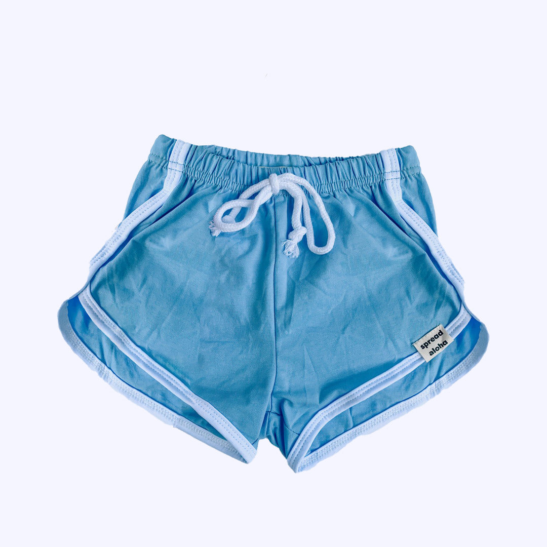 Pop-Up Mākeke - Izzy and Luke - Spread Aloha Toddler Shorts