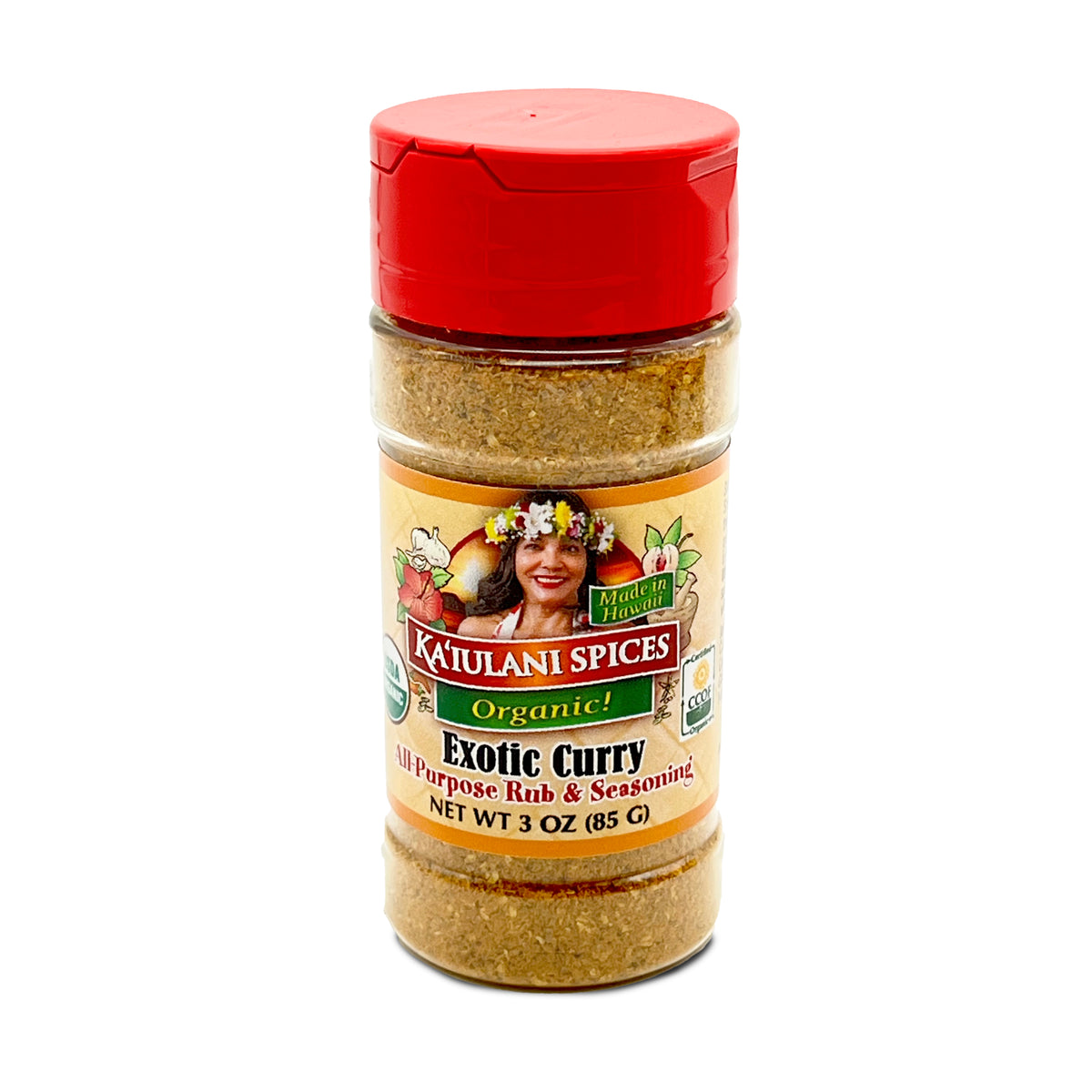 Pop-Up Mākeke - Ka&#39;iulani Spices LLC - Exotic Curry Seasoning - Front View