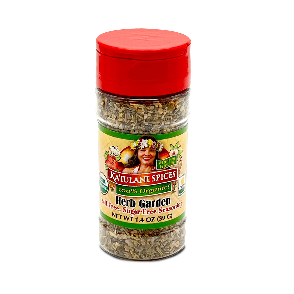 Pop-Up Mākeke - Ka&#39;iulani Spices LLC - Herb Garden Seasoning - Front View