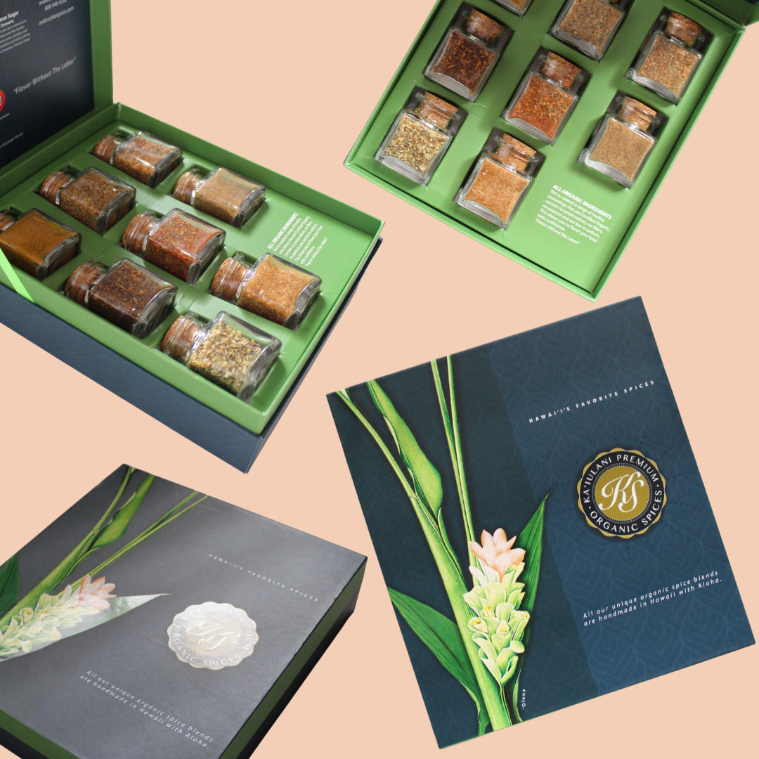 Pop-Up Mākeke - Ka'iulani Spices LLC - Organic Spices Gift Set