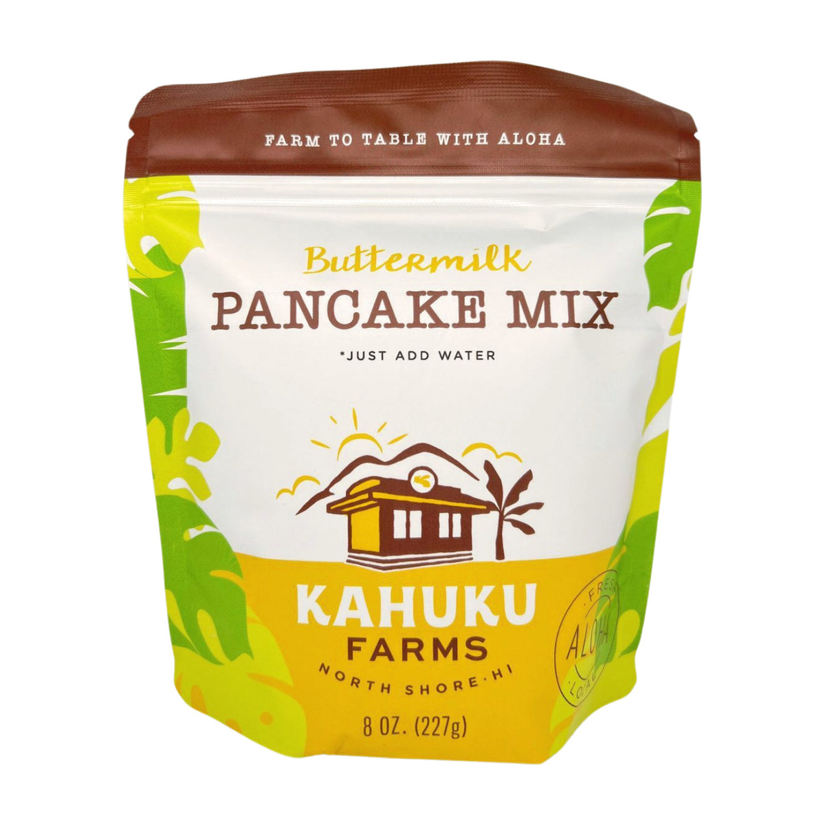 Pop-Up Mākeke - Kahuku Farms - Buttermilk Pancake Mix - Front View