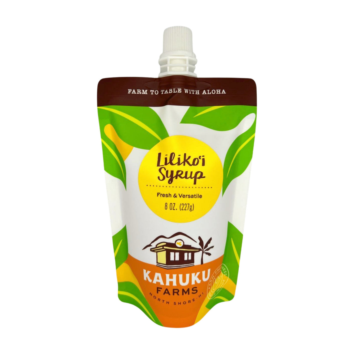 Pop-Up Mākeke - Kahuku Farms - Liliko&#39;i Syrup - Front View